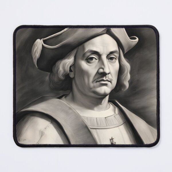 Item preview, Christopher Columbus designed and sold by WorldofCharcoal.