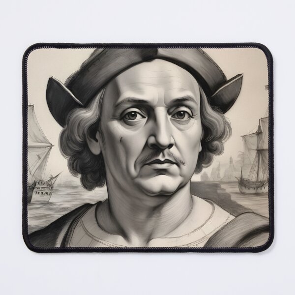 Item preview, Christopher Columbus designed and sold by WorldofCharcoal.