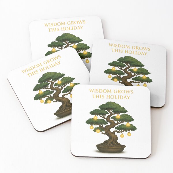 Item preview, Holiday Wisdom Bonsai Tree designed and sold by TwillTees.