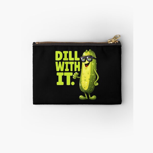Item preview, Dill With It Funny Dill Pickle With Glasses Veggie designed and sold by KellyJudith.