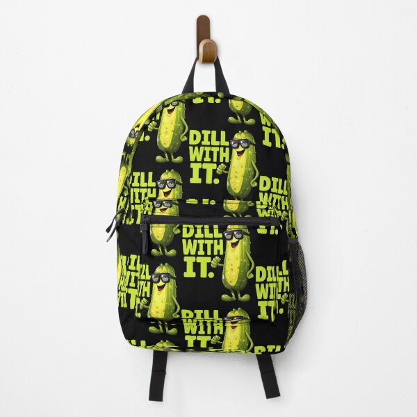 Item preview, Dill With It Funny Dill Pickle With Glasses Veggie designed and sold by KellyJudith.