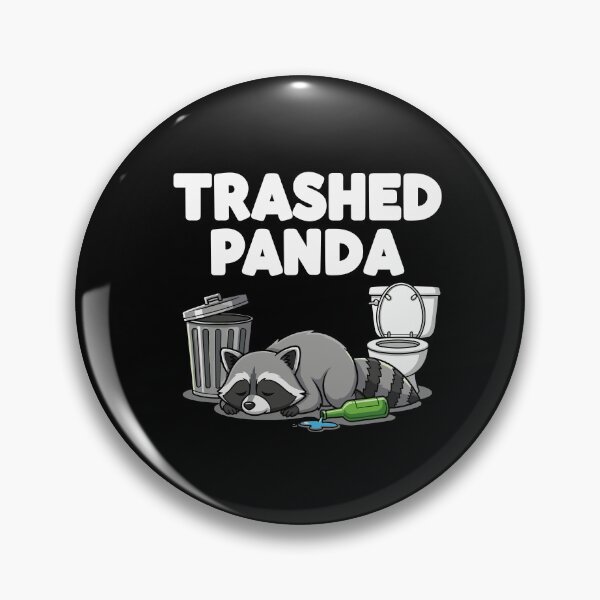 Item preview, Trashed Panda - Funny Raccoon designed and sold by varioarts.