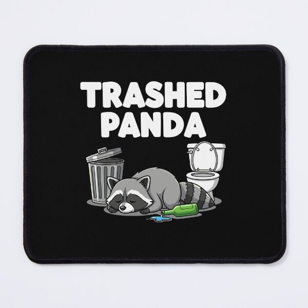 Item preview, Trashed Panda - Funny Raccoon designed and sold by varioarts.