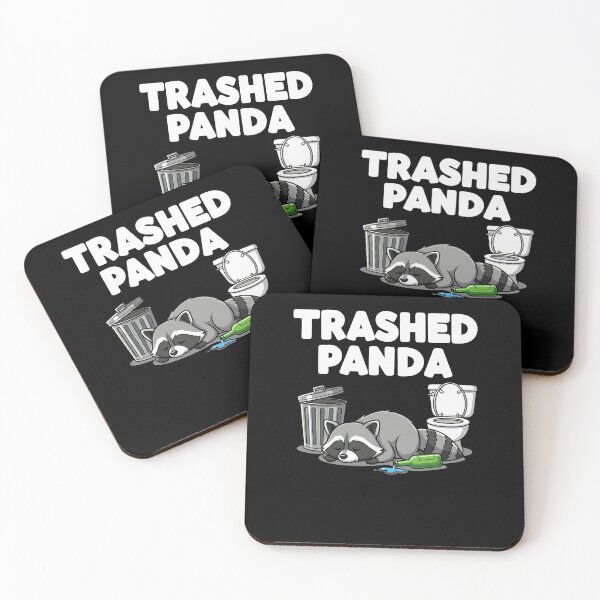 Item preview, Trashed Panda - Funny Raccoon designed and sold by varioarts.