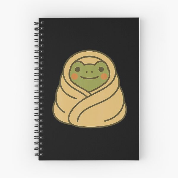 Item preview, Cozy Wrapped Frog Warm And Peaceful designed and sold by AlanaKaren.