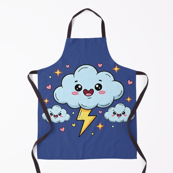 Item preview, Happy Cloud with Smiling Lightning designed and sold by LMDIGITAL6.