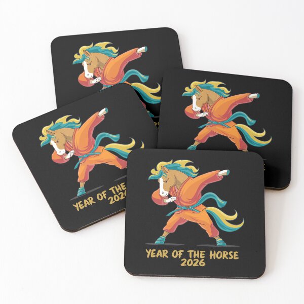 Item preview, Dabbing Horse Lunar Chinese New Year Of The Horse 2026 designed and sold by KellyJudith.
