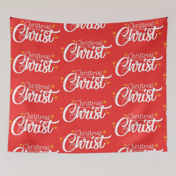 Item preview, Christmas Begins With Christ designed and sold by artjuniverse.