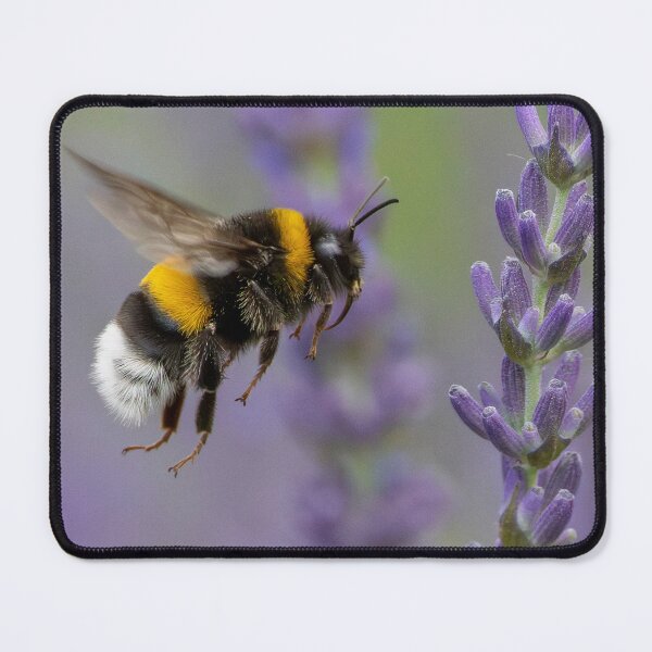 Item preview, A bumblebee flying to a flower designed and sold by Life-close-up.