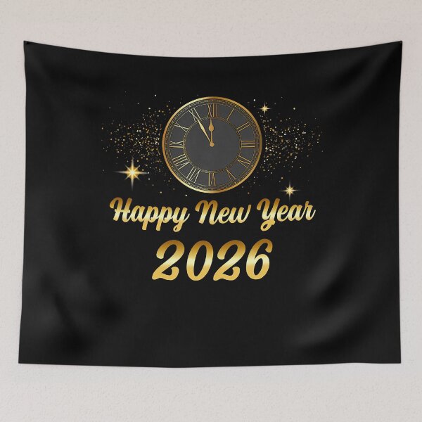 Item preview, Happy New Year 2026 Fireworks Ready For 2026 Clock Countdown designed and sold by RosaliaAmber.
