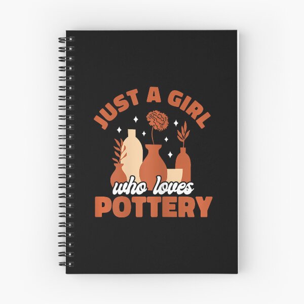 Item preview, Just A Girl Who Loves Pottery Ceramic designed and sold by RosaliaAmber.