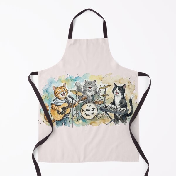 Item preview, Fun Cat Band Music Piano Drums Keyboard designed and sold by countrymouse.