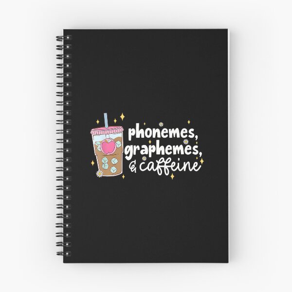 Item preview, Phonemes Graphemes And Caffeine Funny Reading Back To School designed and sold by RosaliaAmber.