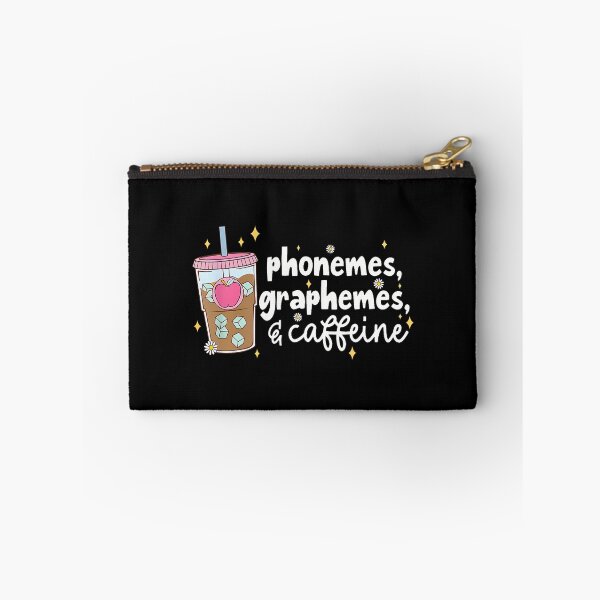 Item preview, Phonemes Graphemes And Caffeine Funny Reading Back To School designed and sold by RosaliaAmber.