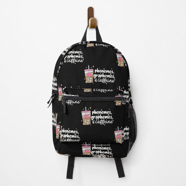 Item preview, Phonemes Graphemes And Caffeine Funny Reading Back To School designed and sold by RosaliaAmber.
