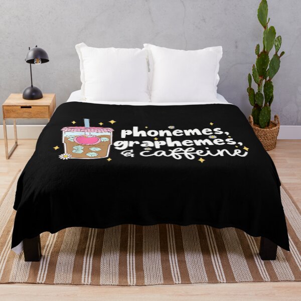 Item preview, Phonemes Graphemes And Caffeine Funny Reading Back To School designed and sold by RosaliaAmber.
