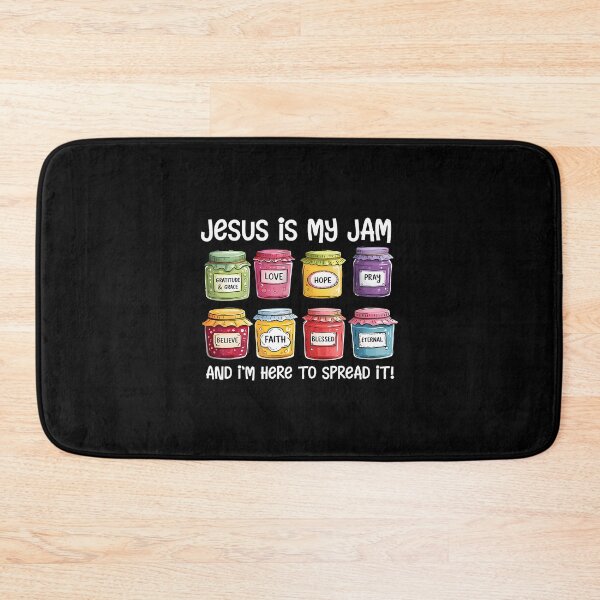 Item preview, Jesus Is My Jam And Im Here To Spread Christian Bible Verse designed and sold by AlbertaDana.