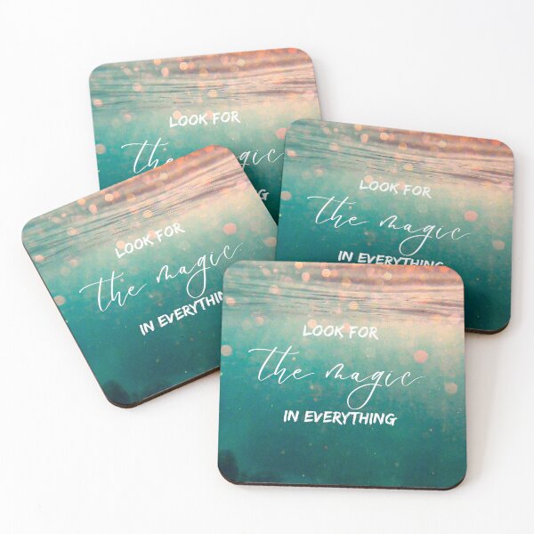 Item preview, Look for the Magic in Everything- Underwater Aesthetic  designed and sold by Salty Colors Studio.