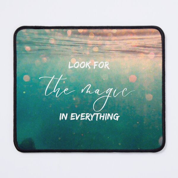 Item preview, Look for the Magic in Everything- Underwater Aesthetic  designed and sold by Salty Colors Studio.