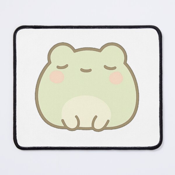 Item preview, Kawaii Mochi Blobby Frog Sticker designed and sold by BluesSketchbook.