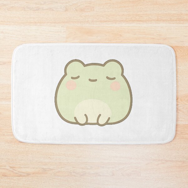 Item preview, Kawaii Mochi Blobby Frog Sticker designed and sold by BluesSketchbook.
