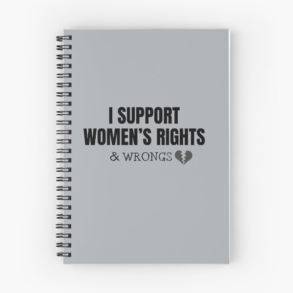 Item preview, I support women's rights and wrongs designed and sold by Hoffman-Design.