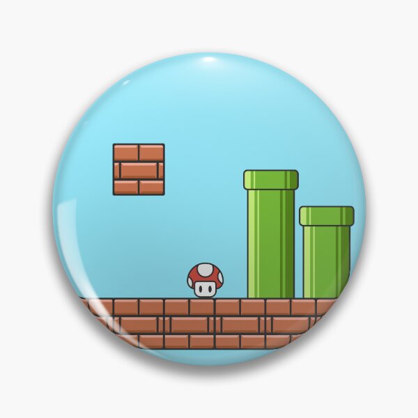 Item preview, Retro Platformer World – Pipes, Bricks & Power-Up designed and sold by EniShiju.