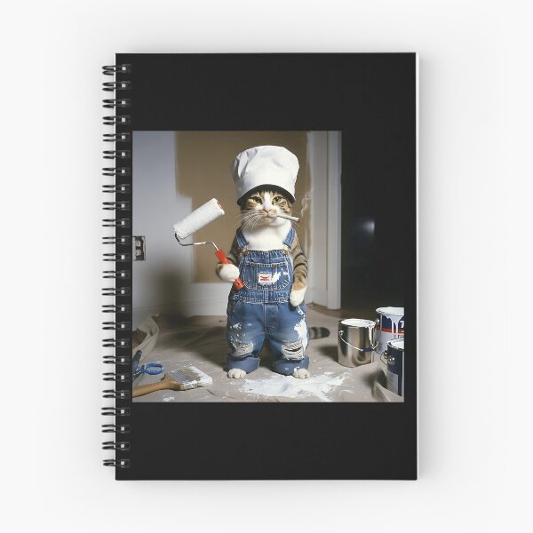 Item preview, DIY Painter Cat designed and sold by Pawrizzma POD.