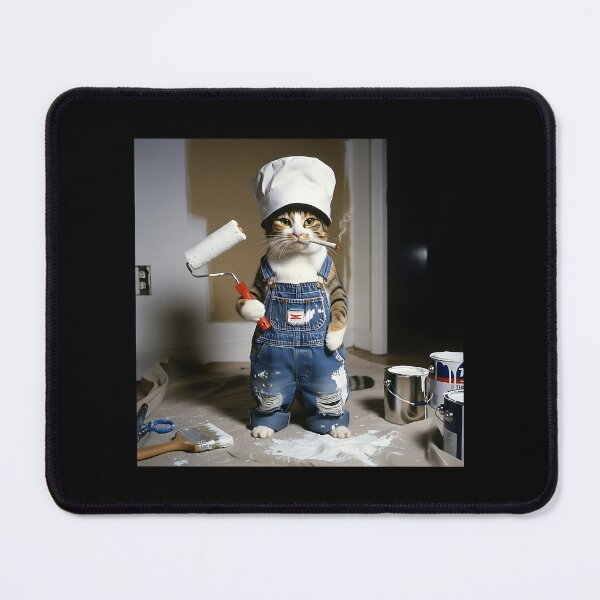 Item preview, DIY Painter Cat designed and sold by Pawrizzma POD.