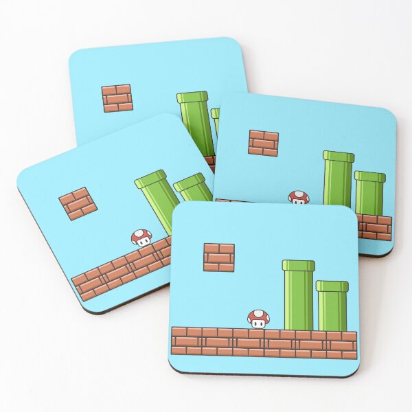 Item preview, Retro Platformer World – Pipes, Bricks & Power-Up designed and sold by EniShiju.
