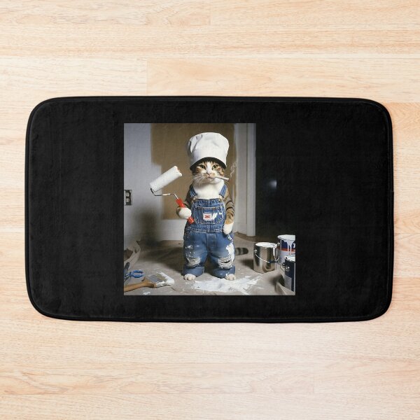 Item preview, DIY Painter Cat designed and sold by Pawrizzma POD.
