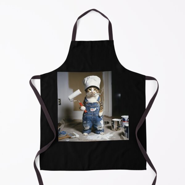 Item preview, DIY Painter Cat designed and sold by Pawrizzma POD.