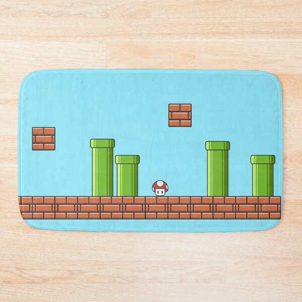 Item preview, Retro Platformer World – Pipes, Bricks & Power-Up designed and sold by EniShiju.