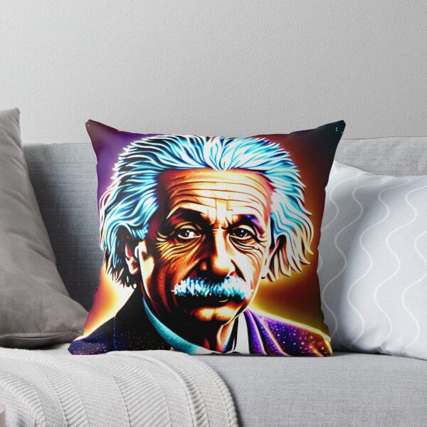 Item preview,  Surreal Cosmic Portrait of Albert Einstein Art designed and sold by PinUpPizzazz.