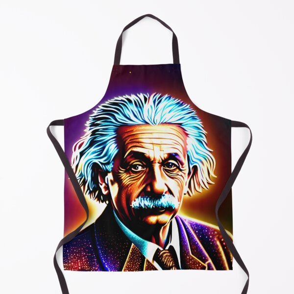 Item preview,  Surreal Cosmic Portrait of Albert Einstein Art designed and sold by PinUpPizzazz.