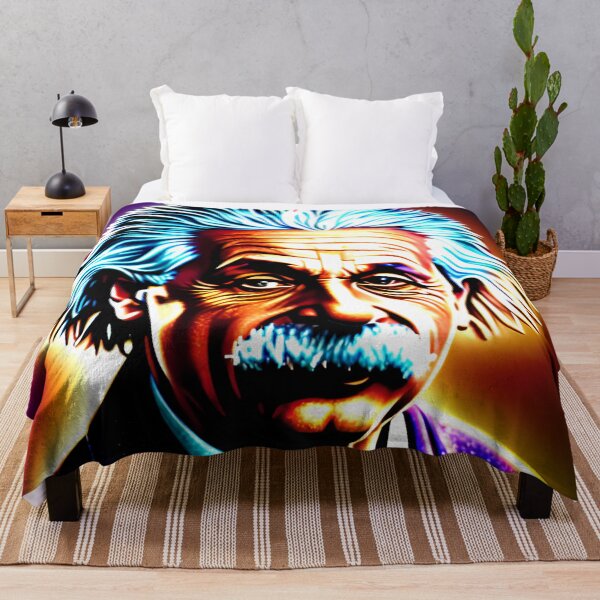 Item preview,  Surreal Cosmic Portrait of Albert Einstein Art designed and sold by PinUpPizzazz.
