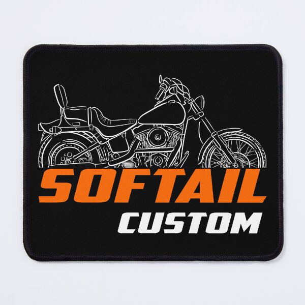 Item preview, Motorcycle HD FXSTC Softail Custom 1986-1999 designed and sold by ThrottleArts.