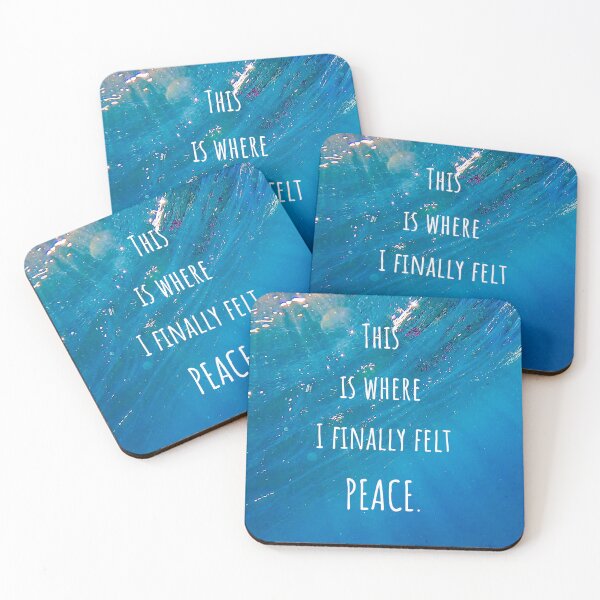 Item preview, Finding Peace in the Ocean- Underwater Ocean Aesthetic  designed and sold by Salty Colors Studio.