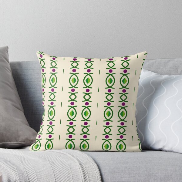 Item preview, flat design green natural peace seamless colorful repeat pattern designed and sold by Abrahamjrnd.