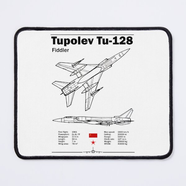 Item preview, Tupolev Tu-128 "Fiddler" Technical Poster designed and sold by Justinian Matieu.