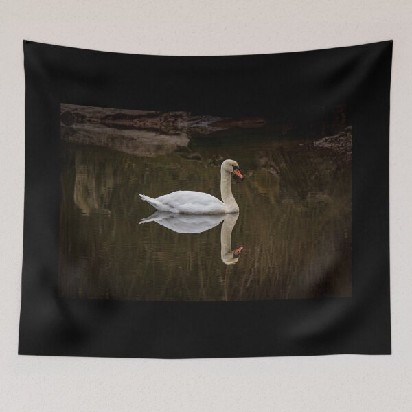 Item preview, Elegant Swan Reflection - Oyambre Natural Park (Cantabria) designed and sold by DavidBuitragoCobo.