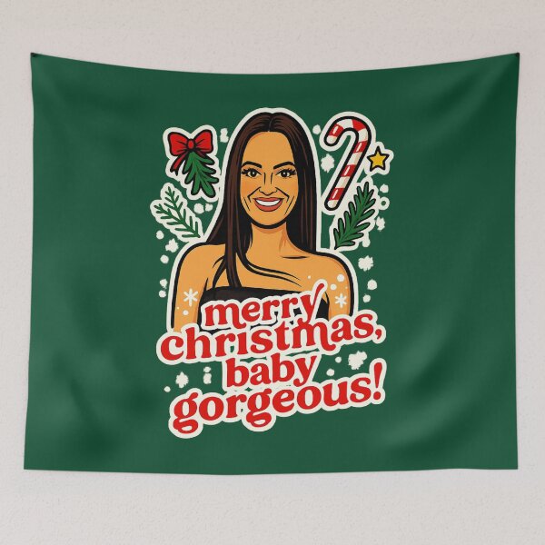 Item preview, Merry Christmas, Baby Gorgeous – Lisa Inspired RHOSLC Holiday Design designed and sold by GirlyPopped.