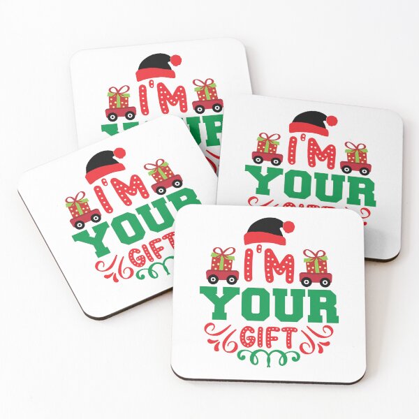 Item preview, I'm Your Gift - Funny Flirty Christmas Present Slogan designed and sold by FuzionRaptor.