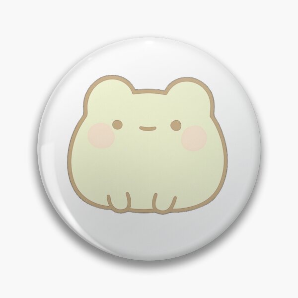 Item preview, Chill Kawaii Mochi Blob Frog Sticker designed and sold by BluesSketchbook.