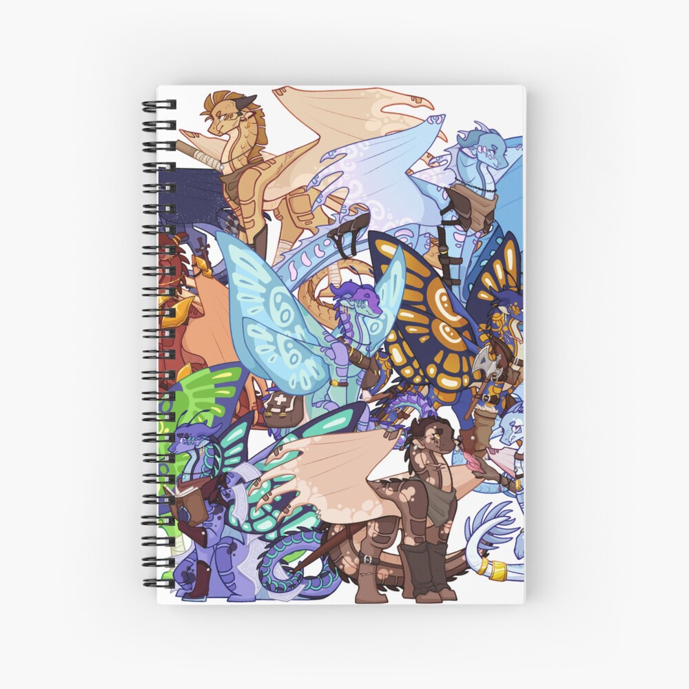 Wings of Fire as D&D 2 Art Print