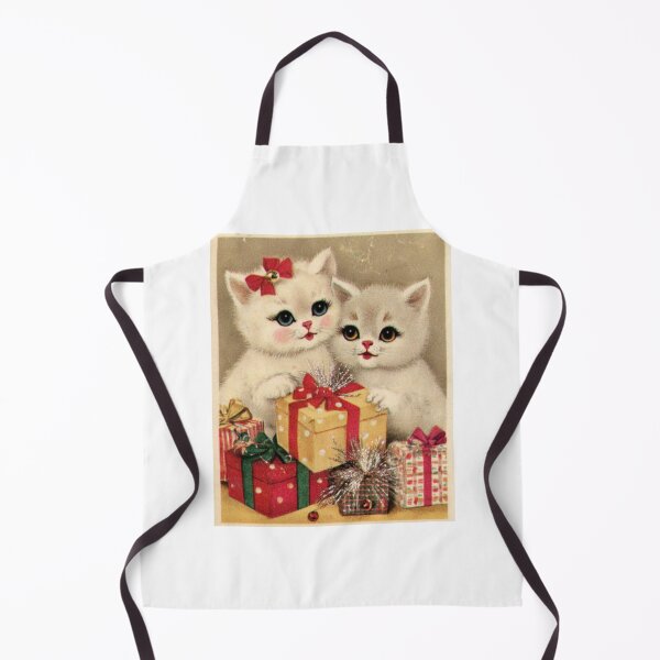 Item preview, Vintage cats with gifts designed and sold by MendaciousMina.