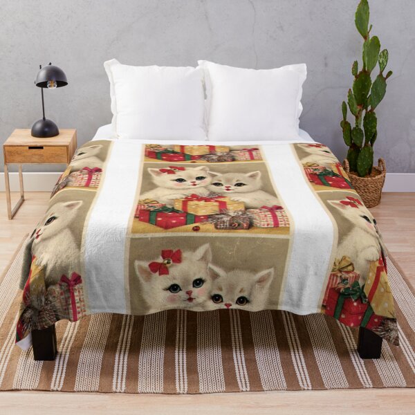 Item preview, Vintage cats with gifts designed and sold by MendaciousMina.