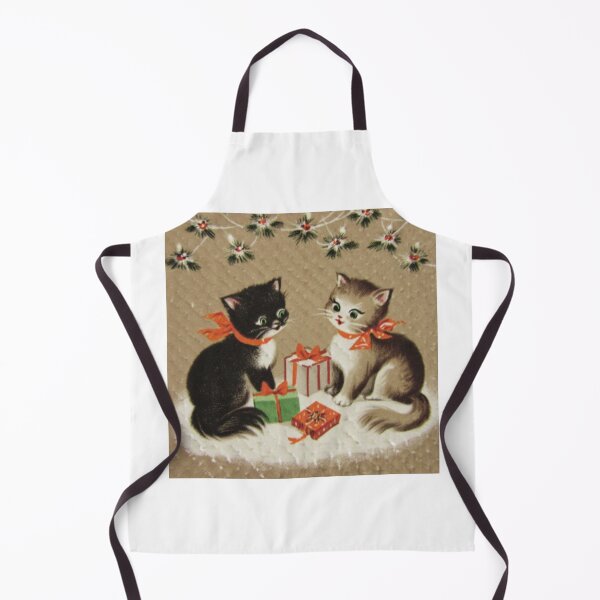Item preview, Vintage cats with gifts designed and sold by MendaciousMina.