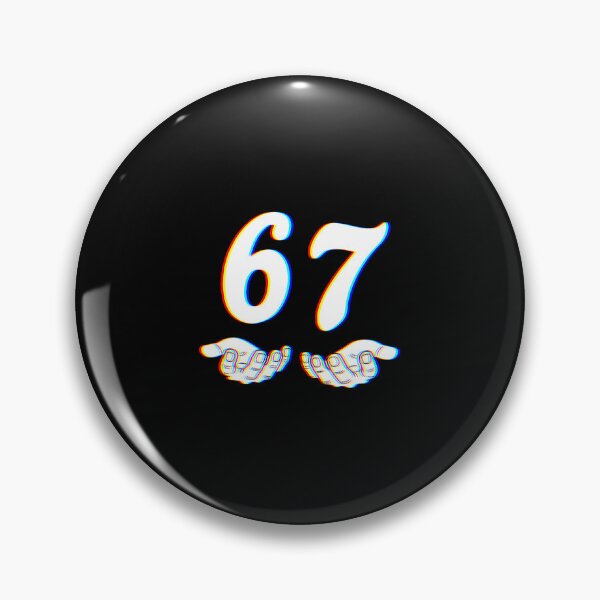 Item preview, Funny Six Seven 6 7 Meme Gen Alpha Slang 6 7 Hands School designed and sold by ElizabethVivan.
