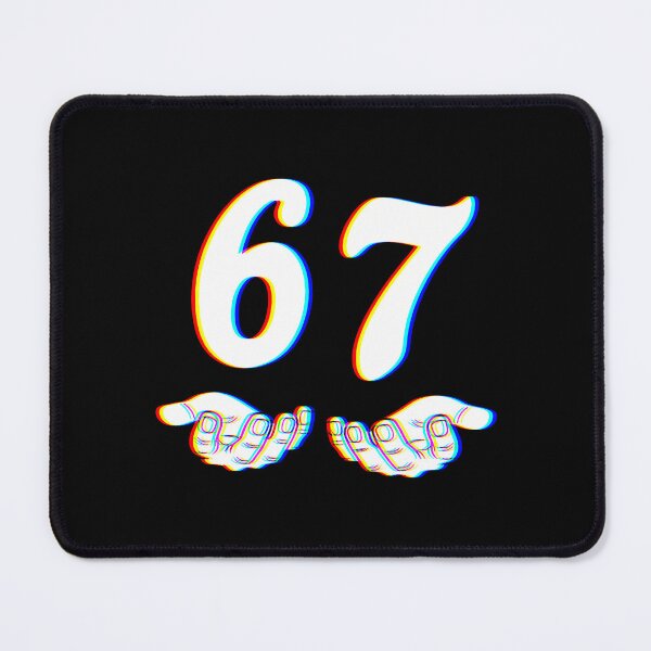 Item preview, Funny Six Seven 6 7 Meme Gen Alpha Slang 6 7 Hands School designed and sold by ElizabethVivan.